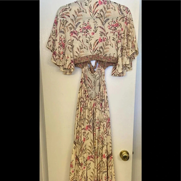 SPELL & The Gypsy Maisie Bambi Gown Strawberries & Cream Size Extra Small - Picture 8 of 11